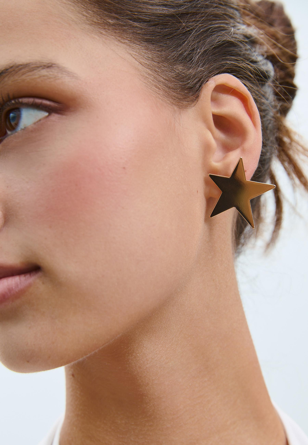 STRADIVARIUS Серьги-звезды, золотой
