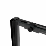 Душевая дверь Vincea Slim Soft VDS-1SS110CLB 110 профиль черный/стекло прозрачное