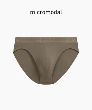 Мужские трусы (1шт) спорт Atlantic MP-1590, микромодал, темно-серый