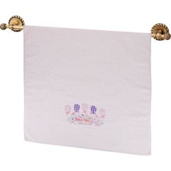 ПОЛОТЕНЦЕ МАХРОВОЕ "ХРЮШКИ" 70Х140СМ , 100% ХЛОПОК,РОЗОВЫЙ