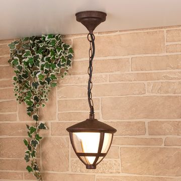 Уличный подвесной светильник Gala H брауни Elektrostandard