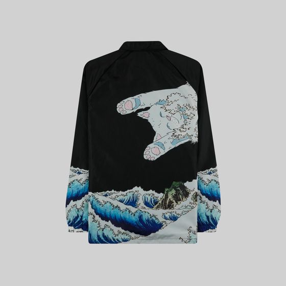 Куртка мужская Ripndip The Greatest Wave Coaches Jacket артикул:RND4512 - купить в магазине Дайс