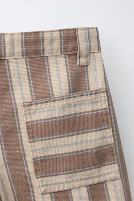 ZARA ШОРТЫ В ПОЛОСКУ, ПОЛОСКИ