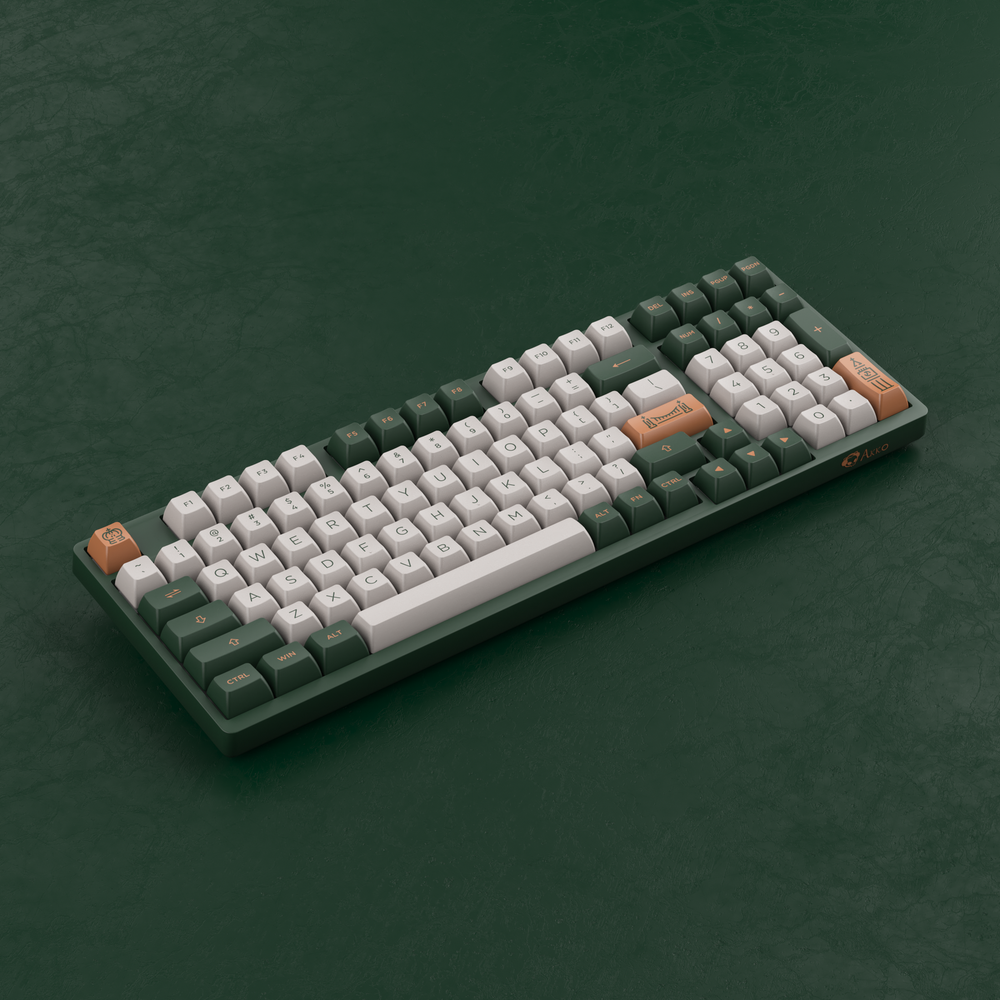 Игровая клавиатура AKKO 3098N (Blue&White/RGB/Hot-Swap/3 Modes, TTC Honey Switch)