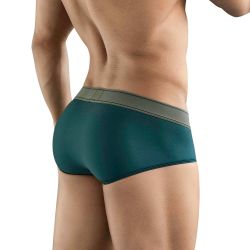 Мужские трусы брифы зеленые Clever NATURA PIPING BRIEF 177910