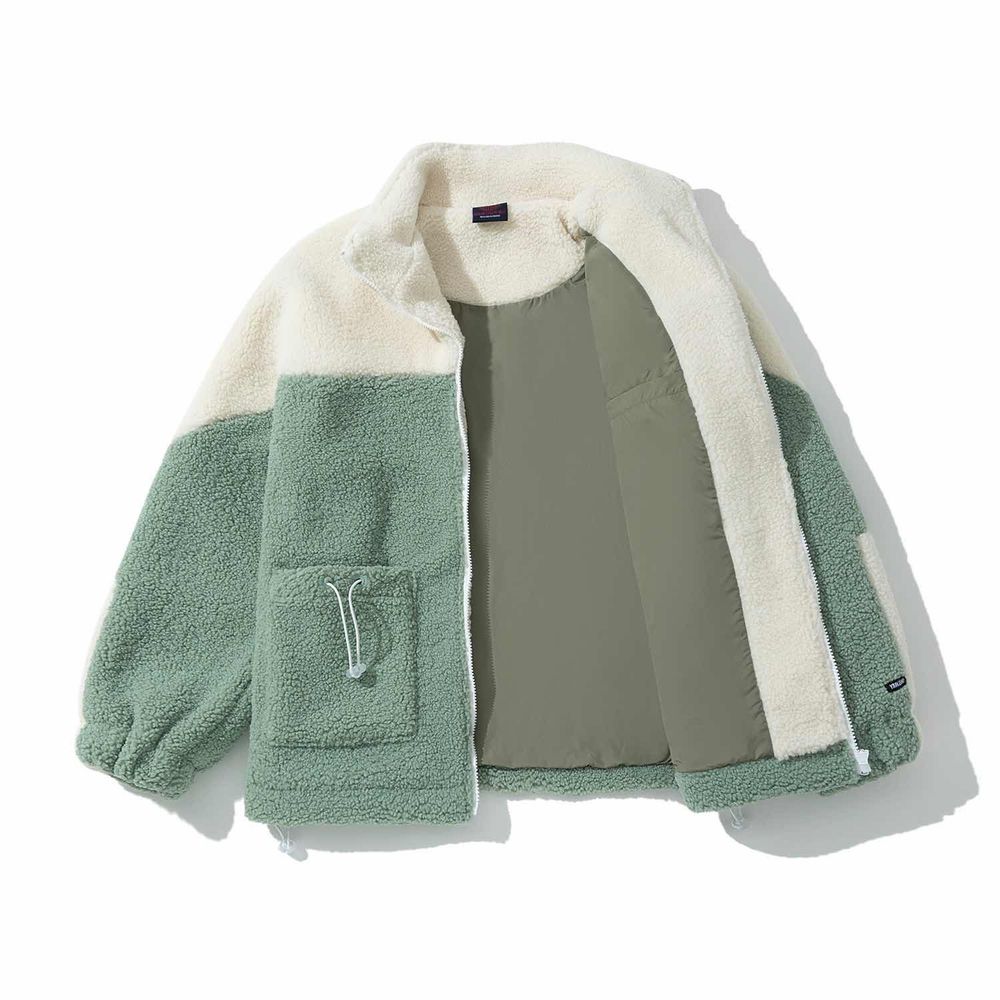 Куртка YMKASHIX Furry HTF Big Logo Зеленая