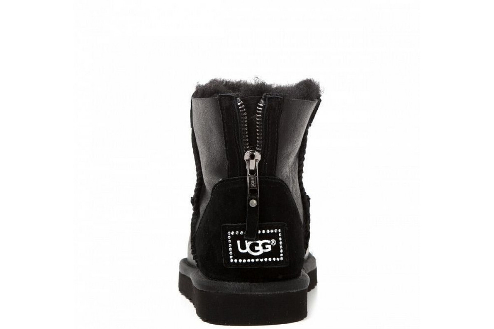 UGG Zip Mini Metallic Black