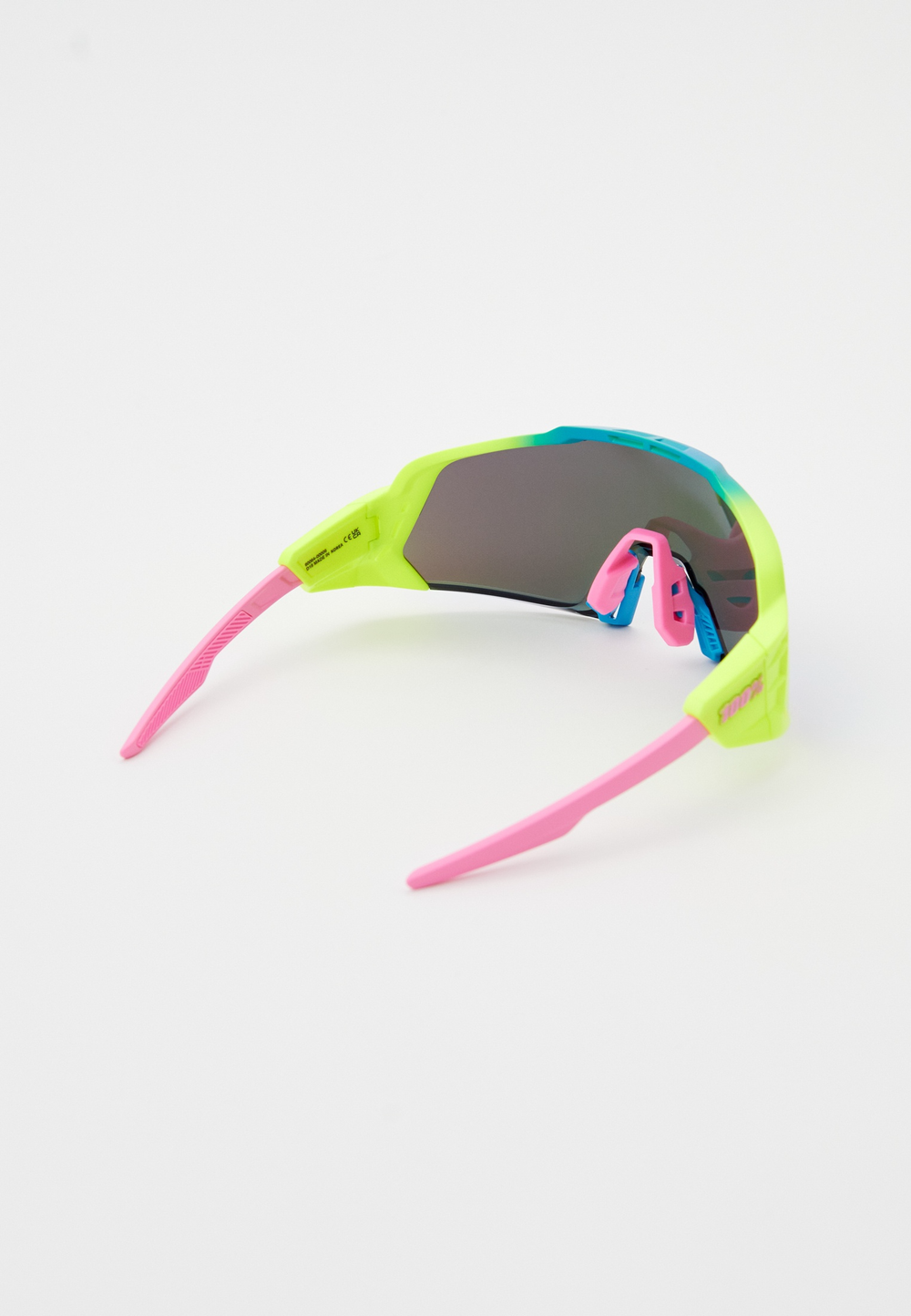 Спортивные очки 100% KORBIN X Satin Neon - Blue Mirror Lens