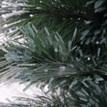 Ёлка светодиодная «Царская» 210 см,ПВХ+леска, шишки, белое напыление, Теплый белый (270 веток) (T2121-210)