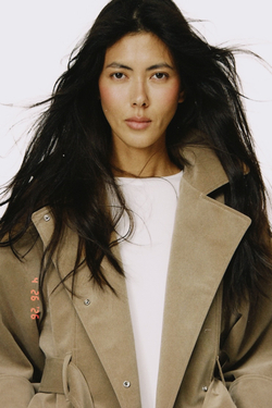 JACKET VELUR BEIGE ONE