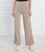 Хлопковые трикотажные штаны Beatrice B - бежевый(22FA1679CORE)