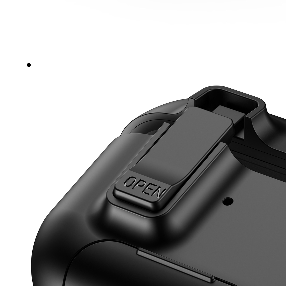 Чехол с замком и подставкой от Dux Ducis для наушников AirPods Pro 2, черный цвет, серия PECQ Series