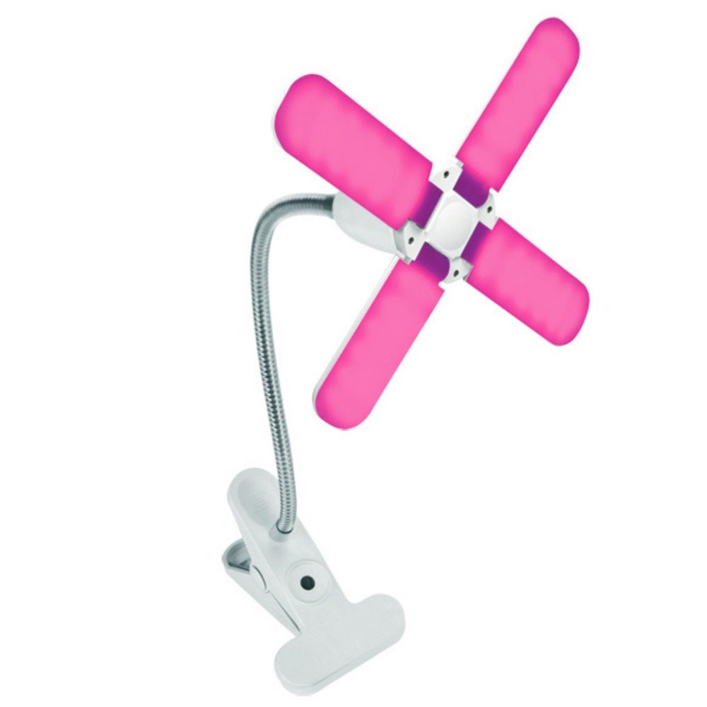 TLI-280 WHITE E27 PLANT Светильник настольный для фитоламп. На прищепке. Цоколь E27. Белый. ТМ ФитоЛето