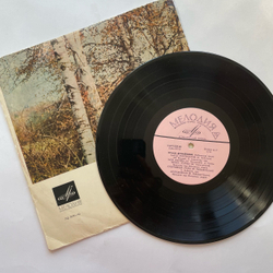 Винтажная виниловая пластинка LP Исаак Дунаевский Избранные Песни (СССР 1970) 10 дюймов