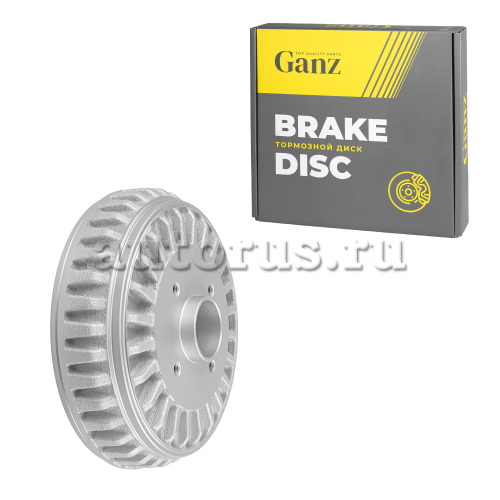 Барабан тормозной (без подшипника и кольца ABS) для Largus (12-) d=228,6 GANZ GIJ10497