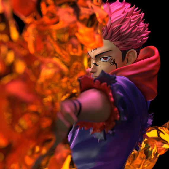 Sukuna Flame Arrow - Jujutsu Kaisen