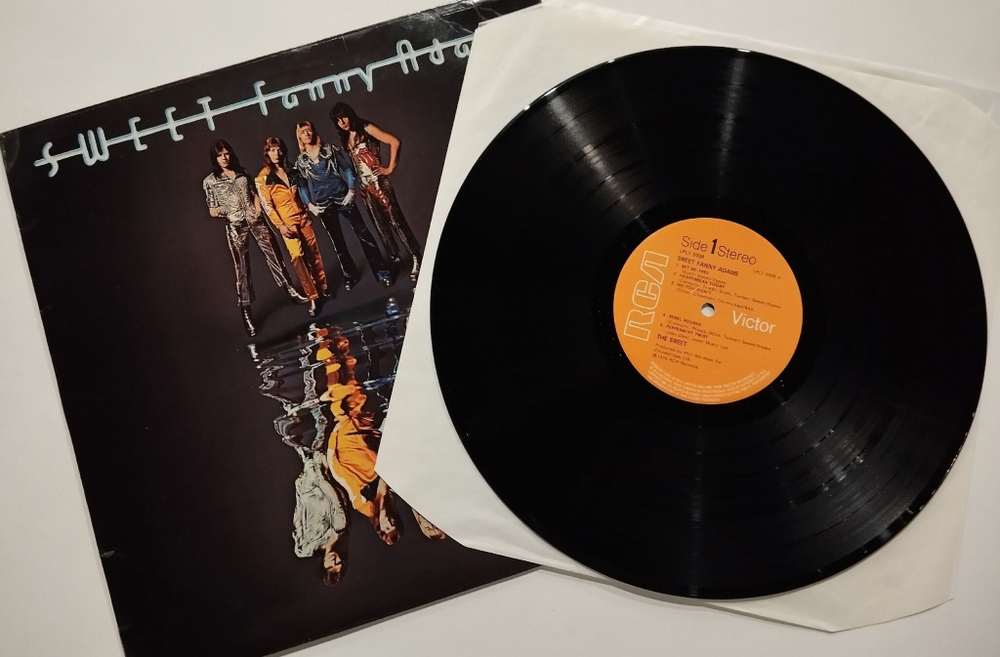 Винтажная виниловая пластинка LP The Sweet Sweet Fanny Adams (UK 1974)