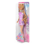 Кукла тип модель "Красотка" с цветными двустор.пайетками, 1 аксесс. блистер ((Defa lucy))