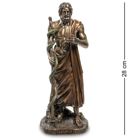 Veronese WS-889 Статуэтка «Асклепий - бог медицины и врачевания»