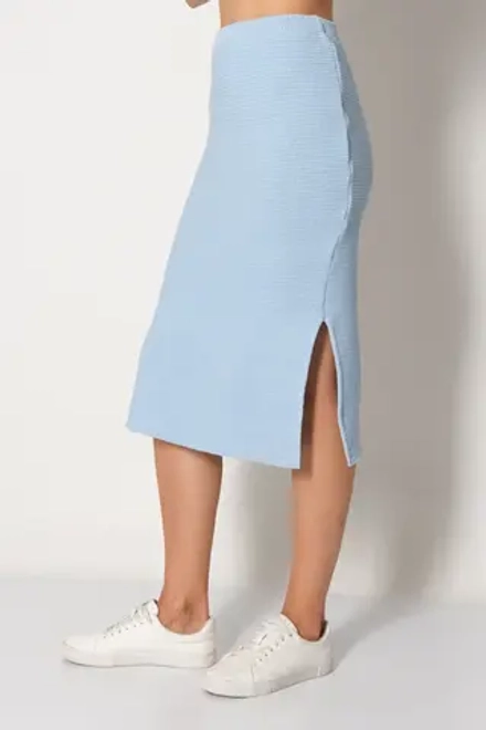 Юбка И 027/голубой