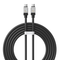 Кабель Baseus Coolplay Series Fast Charging Cable USB Type-C to USB Type-C 100W 2 м черный (CAKW000301)