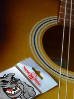 Стикер - Серый пёс - Злая собака