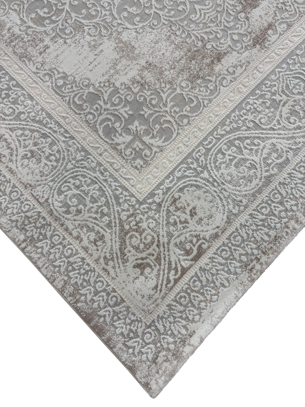 Ковер ZEFIR A5393A/SF5 IVORI/L.BEIGE Прямоугольник