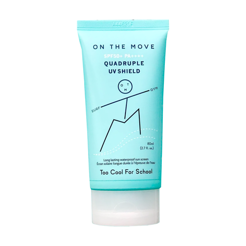 Too Cool For School On The Move Quadruple UV Shield SPF50+ PA++++ 80ml