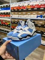 Купить  Jordan 6 Retro "UNC White"