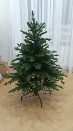 Елка с гирляндой встроенной «Вега» (Литая хвоя) 185 см / 1,85 м