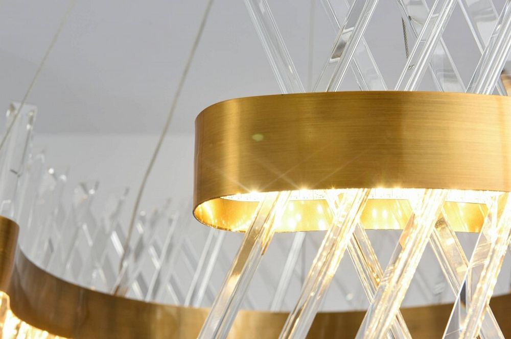 Подвесной светильник LUMINA DECO Ringletti LDP 8016-600 MD