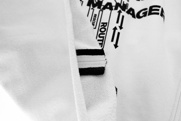 Толстовка Futureisnown Route manager #1 Белая - фото 28