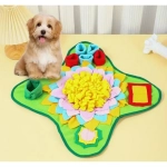 Коврик нюхательный интерактивный для дрессуры и антистресса «Мой Бро», цвет зеленый, 48*48см (лейбл)