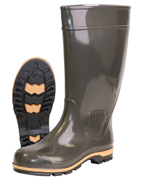 Сапоги NORDMAN 15S ПВХ КЩС МБС, оливковый-песочный-черный, высота 39см (5-635-G06)