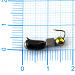 Мормышка Владимирская 520 "Гвоздик с зеркальцем, с ушком куб-шар", 4мм, 1.7гр (10шт/уп)
