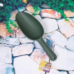 Совок посадочный для луковичных «Тюльпан» 29см с мерной шкалой (15см), пластиковая ручка ДоброСад