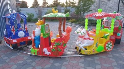 Детская железная дорога паровозик поезд NEW