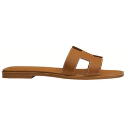 Hermes Oran casual Comfortable Fashion Sandals Women's Brown 2021 Edition, H021056Z 03