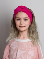 Повязка на голову трикотажная детская
