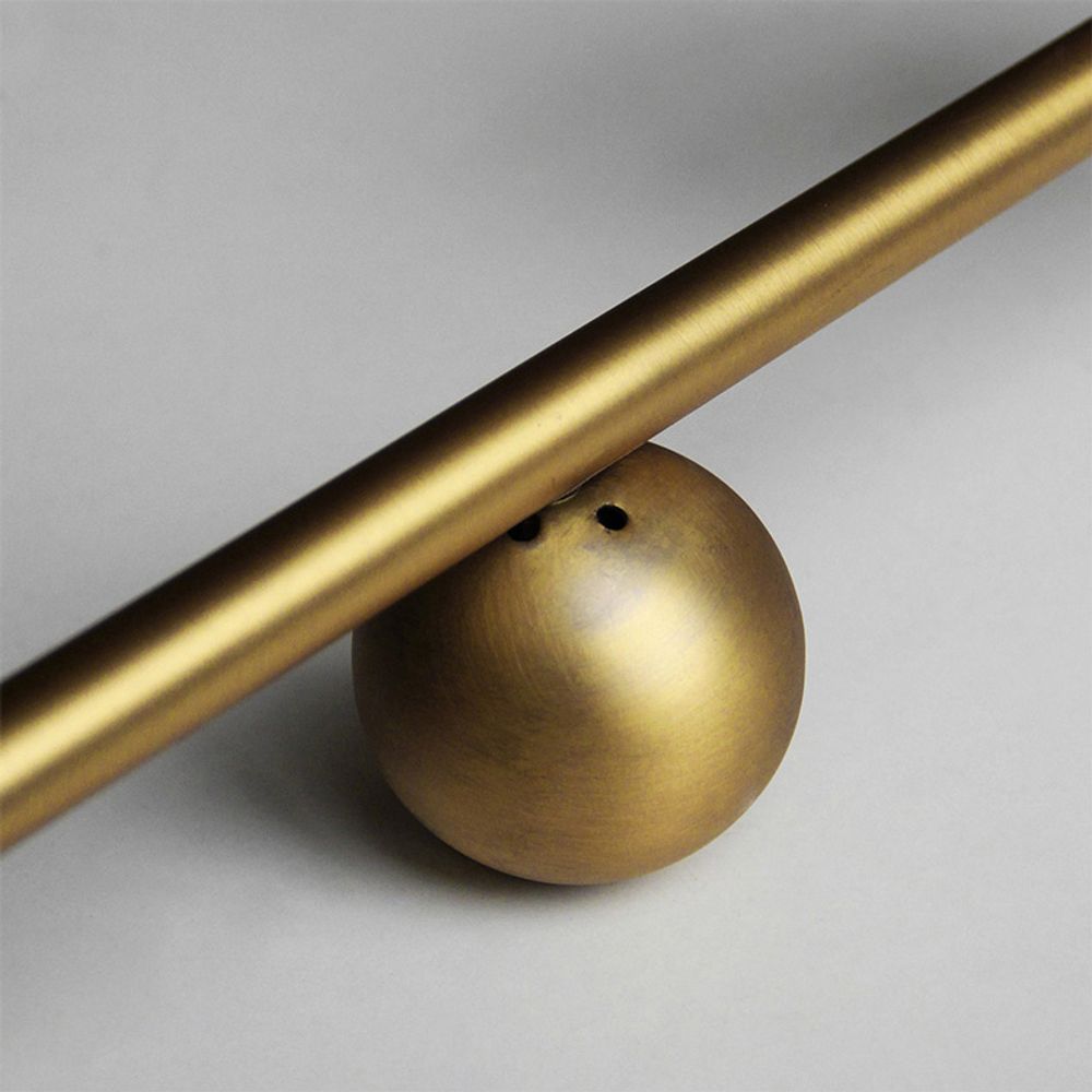 Подвесной реечный светильник HOOP L90 Bronze