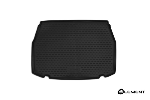 Коврик в багажник для TOYOTA C-HR, 2016-, кроссовер, с запасным колесом, (Европа), 1 шт. (полиуретан) ELEMENT48129B13