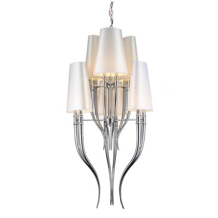 Pendant design lamp  Brunilde С33 by Ipe Cavalli (White)
