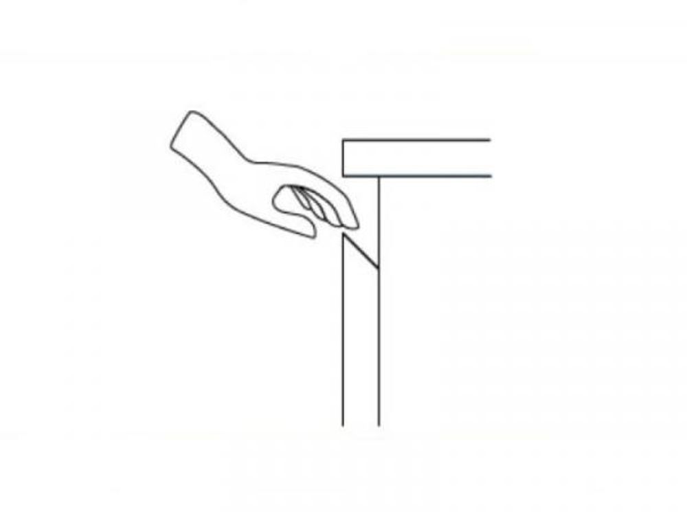 Тумба под раковину COOL с 2 выдвижными ящиками 100x45 x54 CL.100.MUD орех