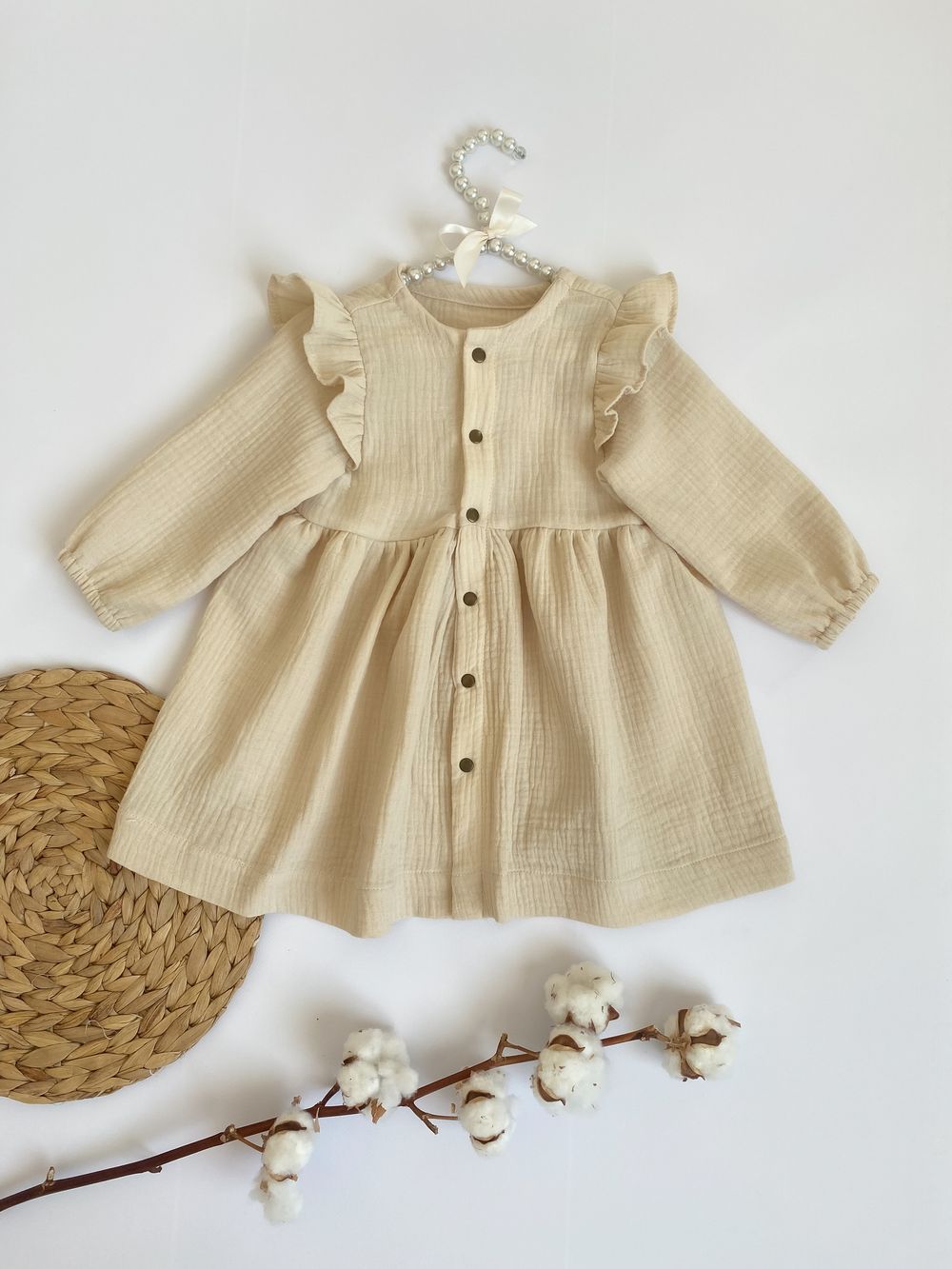 Платье муслиновое "Флора"