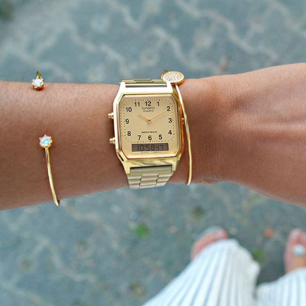 Мужские  наручные часы Casio Vintage AQ-230GA-9B