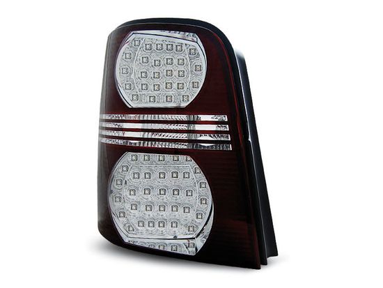 Задние фонари red white led для VW Touran