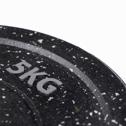 Диск для штанги HI-TEMP с цветными вкраплениями D51 мм PROFI-FIT 5 кг