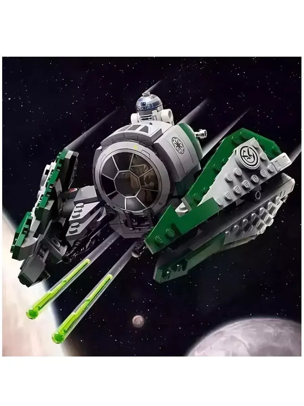 Конструктор Star Wars Джедайский истребитель Йоды 299 дет