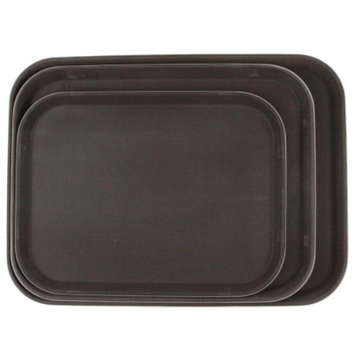Поднос прорезиненный прямоугольный