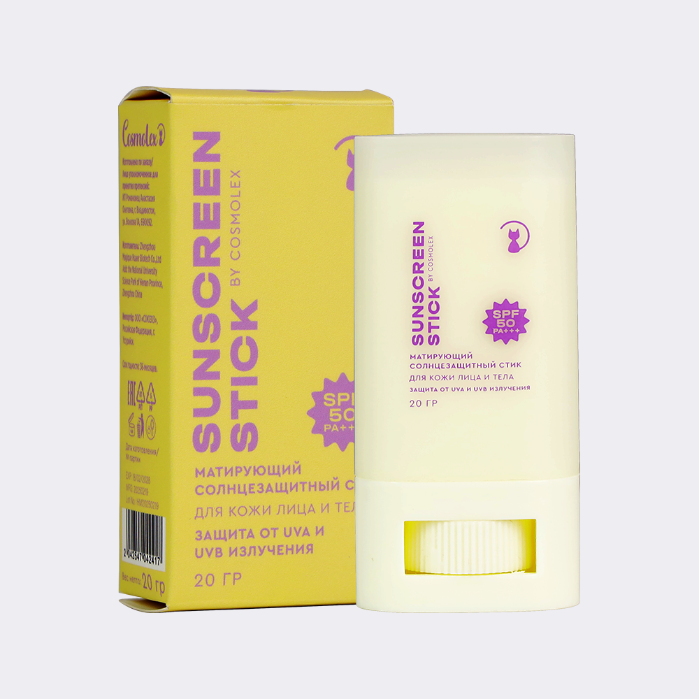 Солнцезащитный крем-стик